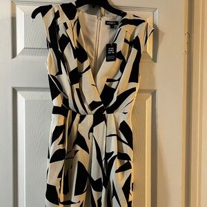 Express Abstract Sheath Dress